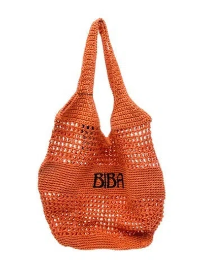 Pre-owned Biba Hobo W/ Tags In Orange