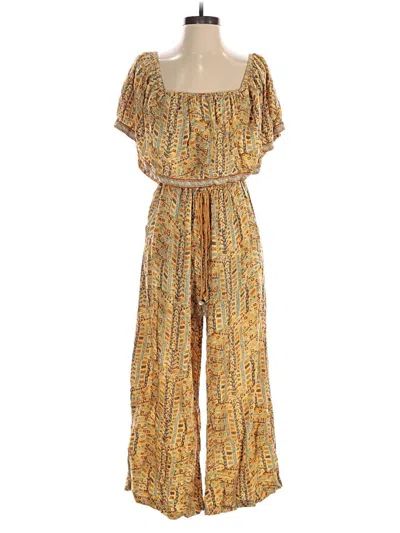 Pre-owned Biba Jumpsuit In Gold