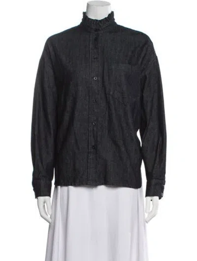 Pre-owned Biba Top In Blue
