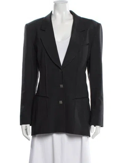 Pre-owned Biba Vintage 1980's Blazer In Gray