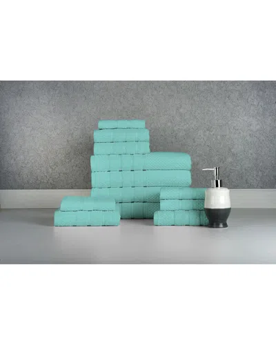 BIBB HOME BIBB HOME 12PC EGYPTIAN COTTON TOWEL SET