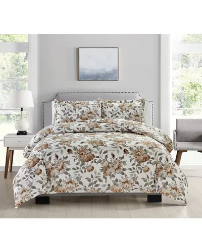 BIBB HOME BIBB HOME 1800 SERIES DUVET COVER SET