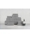 Bibb Home 18pc Egyptian Cotton Towel Set In Gray
