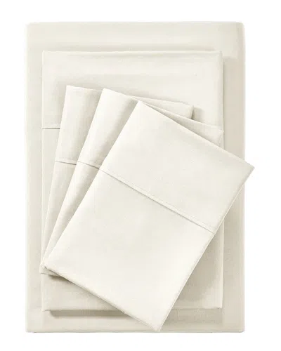 Bibb Home 2000tc Bamboo Sheet Set With Snuggrip In White