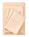 BIBB HOME BIBB HOME 2000TC BAMBOO SHEET SET WITH SNUGGRIP