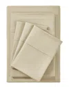 BIBB HOME BIBB HOME 2000TC BAMBOO SHEET SET WITH SNUGGRIP