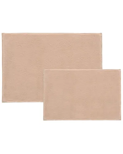 BIBB HOME BIBB HOME 2PC PLUSH BATH MAT SET
