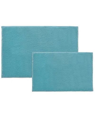 BIBB HOME BIBB HOME 2PC PLUSH BATH MAT SET