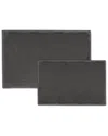 Bibb Home 2pc Plush Bath Mat Set