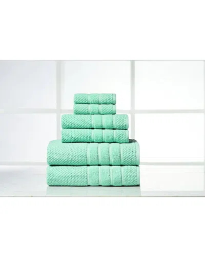 BIBB HOME BIBB HOME 6PC EGYPTIAN COTTON TOWEL SET