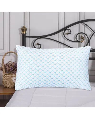 BIBB HOME BIBB HOME COOLING MEMORY FOAM PILLOW WITH REMOVABLE COVER