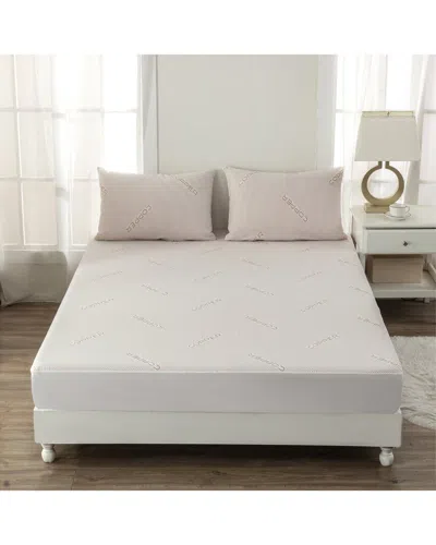 BIBB HOME BIBB HOME COPPER INFUSED WATERPROOF MATTRESS PROTECTOR