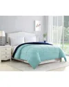 Bibb Home 2-tone Reversible Down Alternative Comforter - 4 Colors