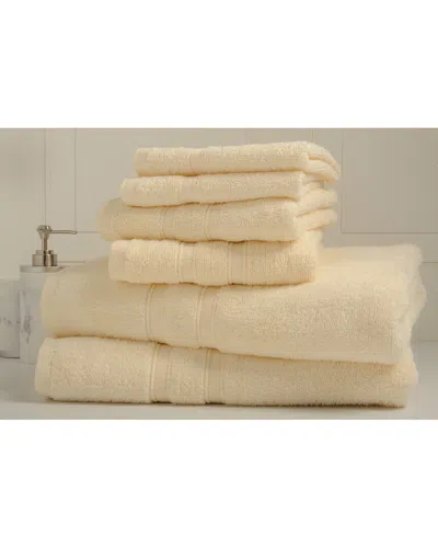 BIBB HOME BIBB HOME ZERO TWIST COTTON TOWEL SET