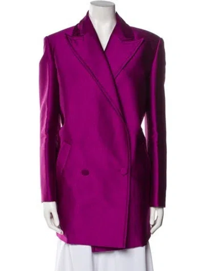Pre-owned Bibhu Mohapatra Blazer In Purple