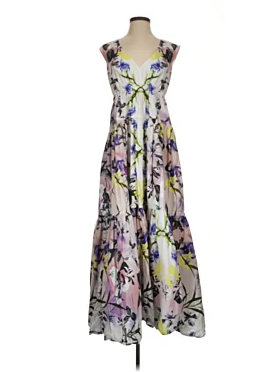 Pre-owned Bibhu Mohapatra Casual Dress In Gray