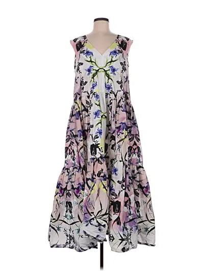 Pre-owned Bibhu Mohapatra Casual Dress In Purple