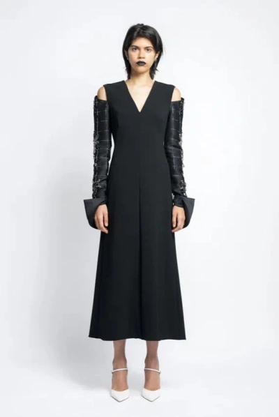 Bibhu Mohapatra Crepe Cocktail Tunic Dress
