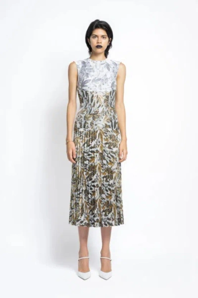 Bibhu Mohapatra Jacquard Day Dress In Black