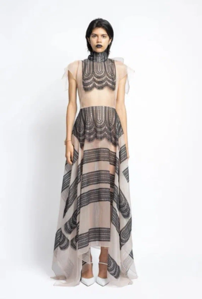 Bibhu Mohapatra Lace And Organza Dress
