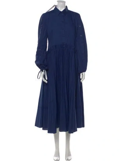 Pre-owned Bibhu Mohapatra Long Dress In Blue