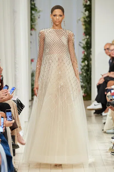 Bibhu Mohapatra Preciosa Crystal Gown In Purple
