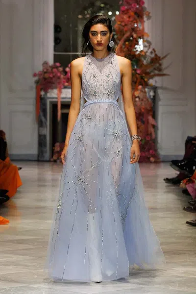Bibhu Mohapatra Starburst Embroidered Gown