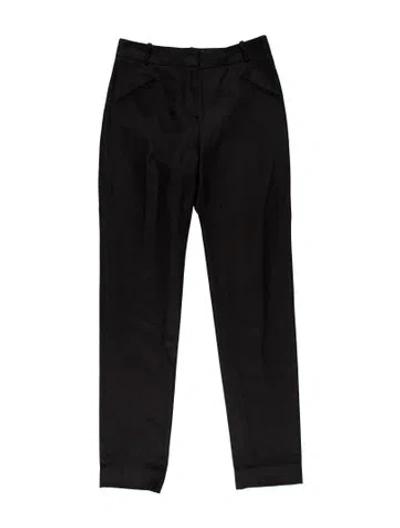 Pre-owned Bibhu Mohapatra Straight Leg Pants In Black
