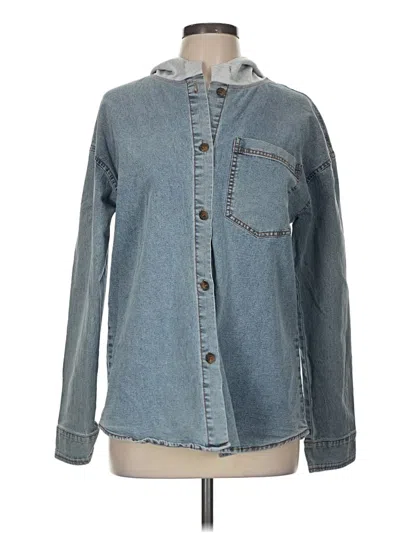 Pre-owned Bibi Cardigan Sweater In Blue