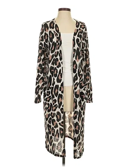 Pre-owned Bibi Cardigan Sweater In Brown