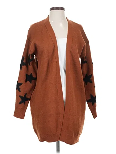 Pre-owned Bibi Cardigan Sweater In Brown