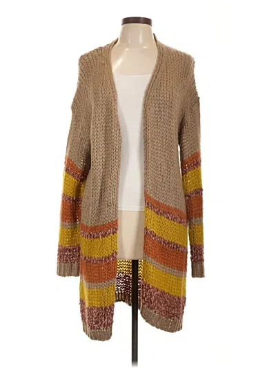 Pre-owned Bibi Cardigan Sweater In Brown