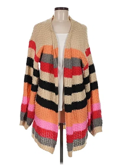 Pre-owned Bibi Cardigan Sweater In Orange