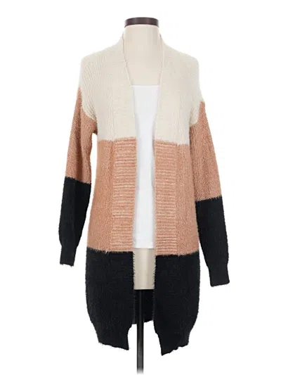 Pre-owned Bibi Cardigan Sweater In Tan