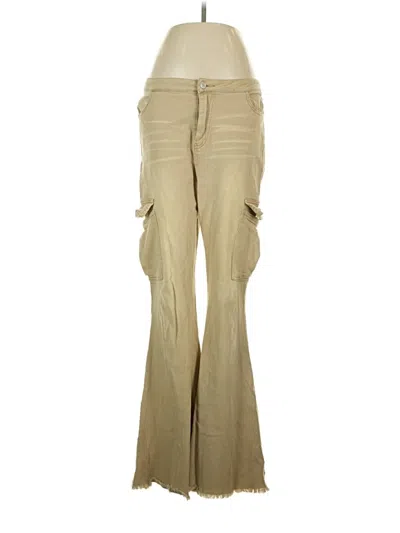 Pre-owned Bibi Cargo Pants In Tan