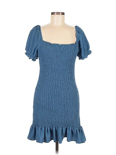 Pre-owned Bibi Casual Dress In Blue