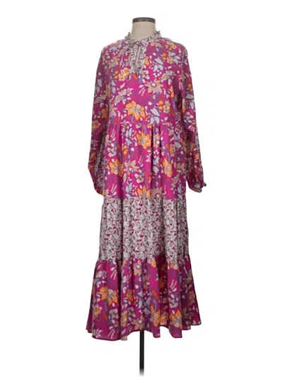 Pre-owned Bibi Casual Dress In Purple