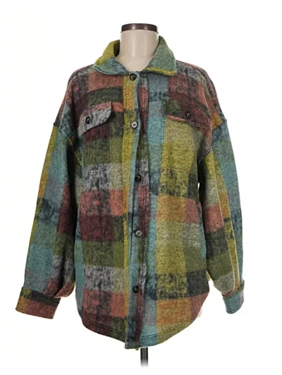 Pre-owned Bibi Coat In Green