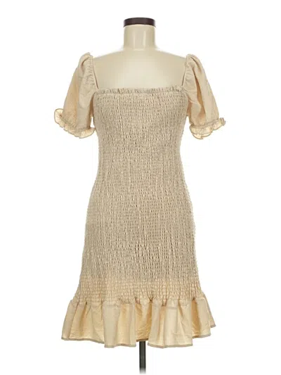 Pre-owned Bibi Cocktail Dress In Brown