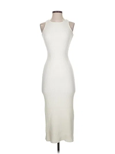 Pre-owned Bibi Cocktail Dress In White