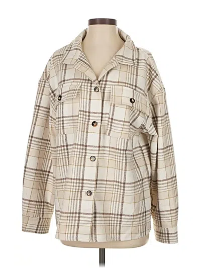 Pre-owned Bibi Jacket In Brown