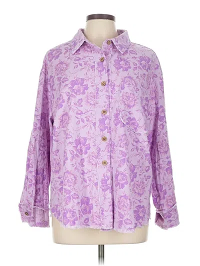 Pre-owned Bibi Jacket In Purple
