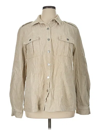 Pre-owned Bibi Jacket In Tan