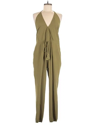 Pre-owned Bibi Jumpsuit In Green