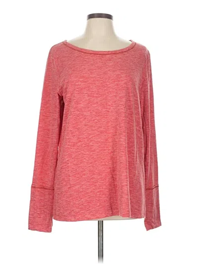 Pre-owned Bibi Long Sleeve T-shirt In Red