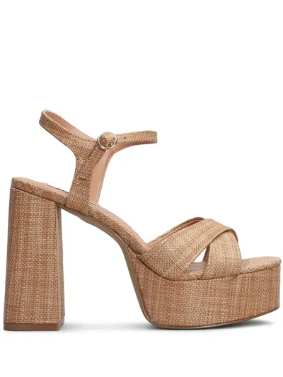 Bibi Lou 120mm Arden Sandals In Neutrals