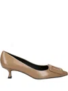Bibi Lou 45mm Billi Buckle Pumps In Multi