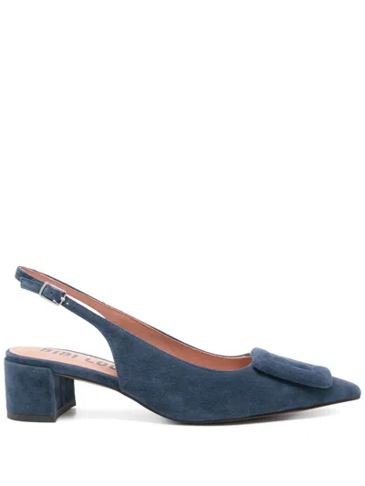 Bibi Lou 45mm Bonnie Pumps In Blue