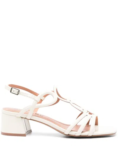 Bibi Lou 45mm Nora Sandals In White