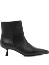 Bibi Lou 45mm Sakura Pointed Boots In Black